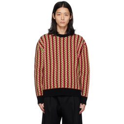 Multicolor Curb Sweater 232254M201000