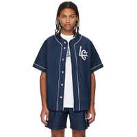 Navy Baseball Shirt 232745M213017