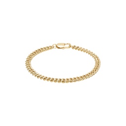 Gold Curb Chain Bracelet 222253F020003