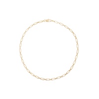 Gold Bar Chain Necklace 232253F023014
