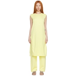 Green Pima Cotton Midi Dress 221874F054010