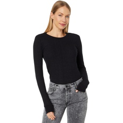 Womens LAmade Davey Long Sleeve Crop Tee