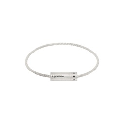 Silver Le 7g Cable Bracelet 241694M142011