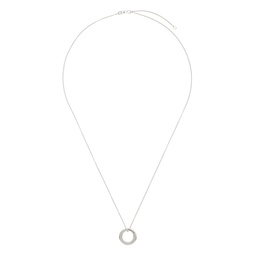 Silver Round Le 2 5g Necklace 241694M145007