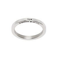Silver La 3g Ribbon Ring 232694M147002