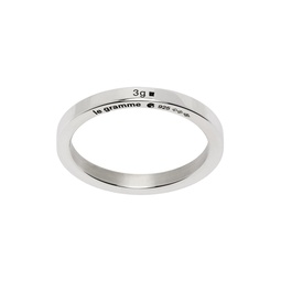 Silver La 3g Ribbon Ring 232694M147002