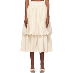 Off White Frida Midi Skirt 241980F092000