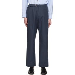 Navy Cinch trousers 231495M191006