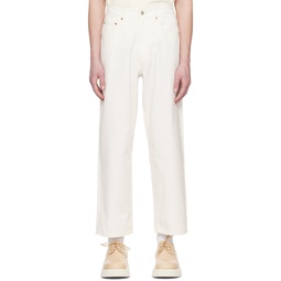 White Five Pocket Jeans 231495M186000