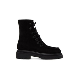 Black College Boots 232448F113003