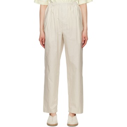 Off White Relaxed Trousers 241646F087017