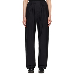 Black Relaxed Trousers 241646F087005