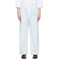 Blue Judo Trousers 231646M191046