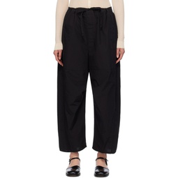 Black Cropped Trousers 241646F088000