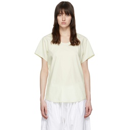 Yellow Cotton T Shirt 221646F110004