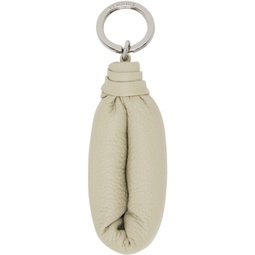 Taupe Wadded Keychain 241646M164002