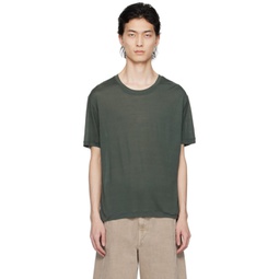 Green Soft T-Shirt 241646M213011