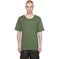 Green Rib T-Shirt 241646M213010