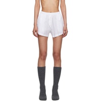 White Yoko Boxer Shorts 241793F088003