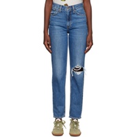 Blue 80s Mom Jeans 222099F069023