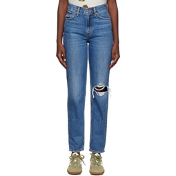 Blue 80s Mom Jeans 222099F069023