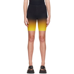 Yellow Biker Shorts 222249F088004