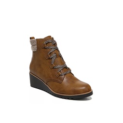 Lifestride Womens Zone Ankle Boot - Cognac