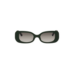 Green Lola Sunglasses 231164M134004