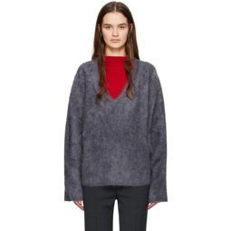 Gray The Margareta Sweater 241581F100007