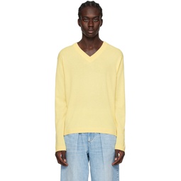 Yellow The Clayton Sweater 241581M206000