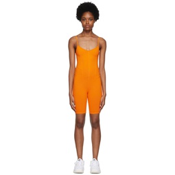 Orange Corset Bodysuit 222071F541010