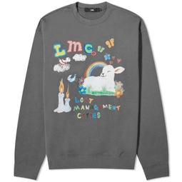 LMC Crayon Sheep Crew Sweat Charcoal