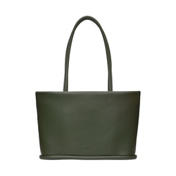 SSENSE Exclusive Green Medium Style Shopper Bag 222918F048023