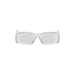 White   Silver Paulas Ibiza Original Sunglasses 241677M134001