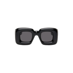 Black Inflated Sunglasses 232677M134041