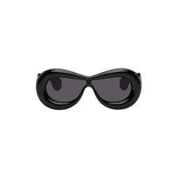 Black Inflated Sunglasses 231677M134007