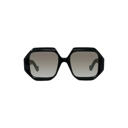 71MM Octagonal Sunglasses
