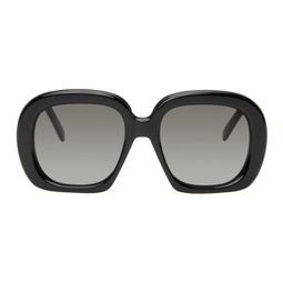 Black Halfmoon Sunglasses 241677M134036