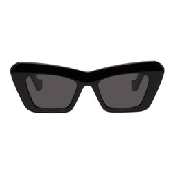 Black Cat-Eye Sunglasses 231677F005072