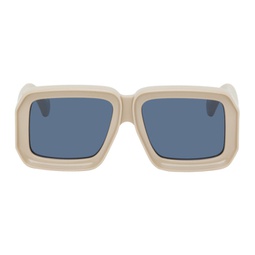 Beige & Blue Paulas Ibiza Dive Sunglasses 231677F005076