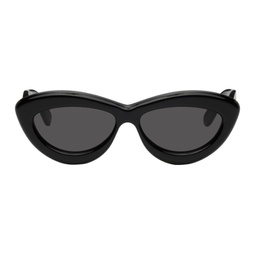Black Cat-Eye Sunglasses 232677M134000