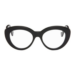 Black Chunky Anagram Glasses 241677F004006
