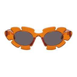 Orange Flower Sunglasses 232677F005023