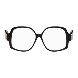 Black Oversized Glasses 231677F004020