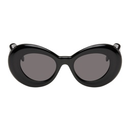 Black Curvy Sunglasses 241677F005057