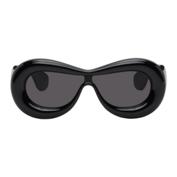 Black Inflated Sunglasses 231677M134007