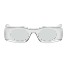 White & Silver Paulas Ibiza Original Sunglasses 241677M134001
