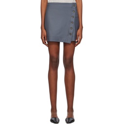 Grey Mahaz Miniskirt 241473F090003