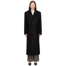 Black Vido Coat 232473F059000