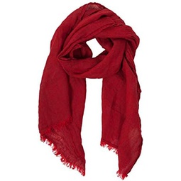 LUSIES LINEN 100% Linen Scarf - 19 x 67 inches - For Women & Men - Imported From Europe
